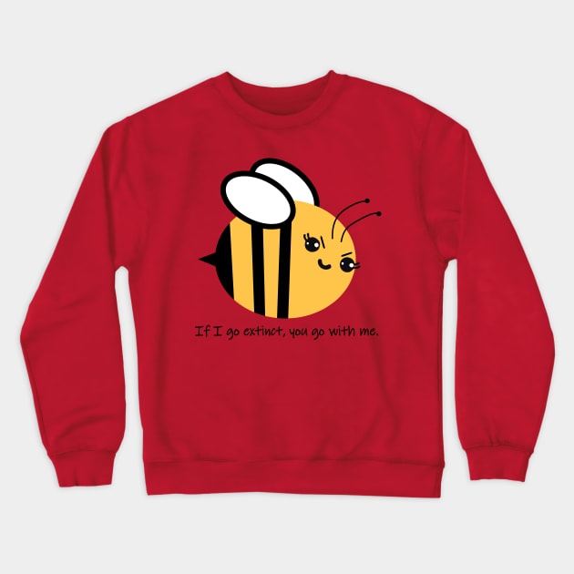 Honey Bee Crewneck Sweatshirt by Arie